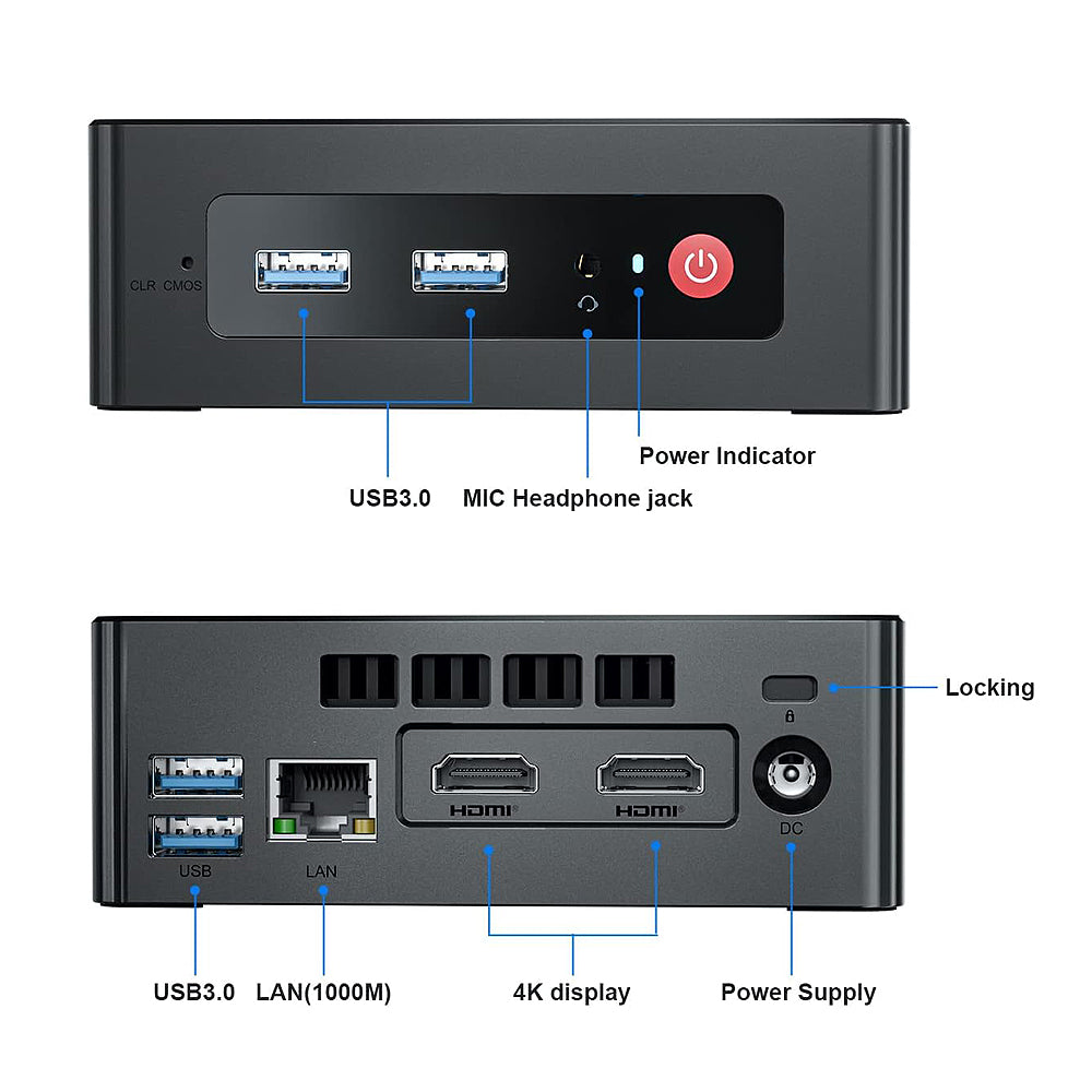 Beelink Mini PC S - N5095 8G 256G