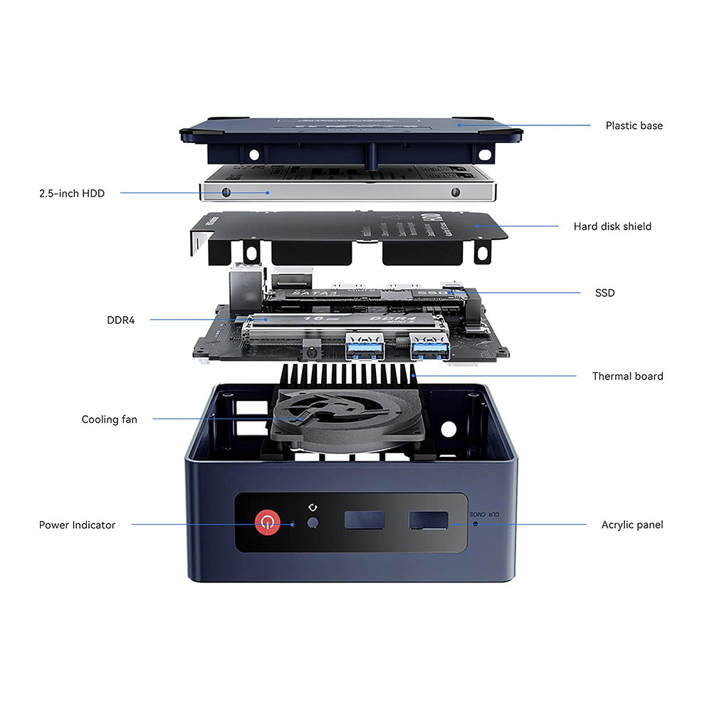 Beelink Mini PC S - N5095 8G 256G