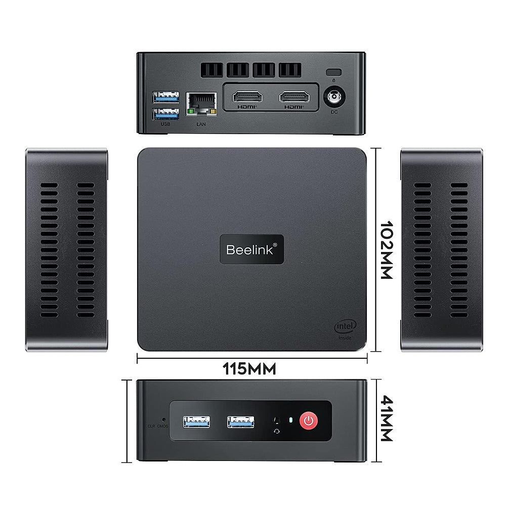Beelink Mini PC S - N5095 8G 256G